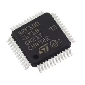 STM32F1 Microcontroller STM32F100C6T6B in stock STM32F100C6T6BTR new original IC MCU 32BIT 32KB FLASH 48LQFP