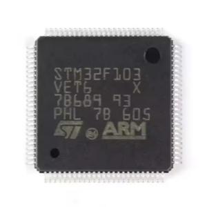 STM32F103VET6 LQFP100 original new STM32F103 ic MCU STM32F103VET6TR Microcontroller in stock electronic components