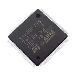 IC MCU STM32F745VGT6 new original STM32F7 Microcontroller in stock STM32F745VGT6TR 32BIT 1MB FLASH 100LQFP