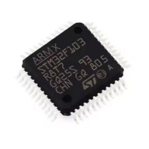 Microcontroller ic STM32F103RBT7 lqfp64 new original stm32 32bit MCU chip electronic components STM32F103RBT7TR