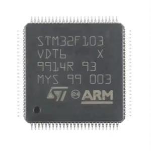 STM32F103VDT6 original new 32bit microcontroller lqfp100 stm32f103vdt6 electronic components ic MCU chip STM32F103VDT6TR