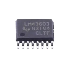 Voltage Converter LM43603PWPR original new electronic components ic chip LM43603PWP integrated circuit LM43603PWPT