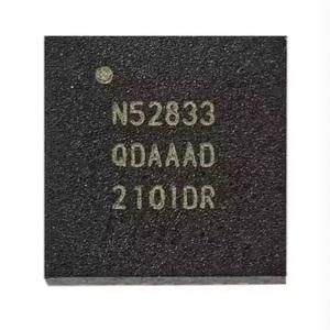 NRF52833-QDAA-R original new RF transceiver ic chip NRF52833-QDAA-R7 electronic components nRF52 series integrated circuit