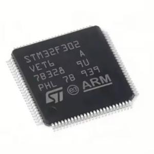 Original New STM32F302VET6 ic MCU chip stm32 microcontroller lqfp100 STM32F302VET6TR integrated circuit