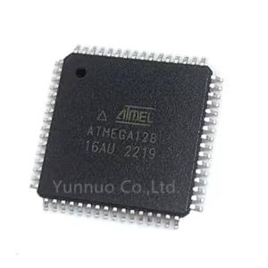 MCU ATMEGA128 New original electronic component IC MCU 8BIT 128KB FLASH 64TQFP microcontroller ATMEGA128-16AU