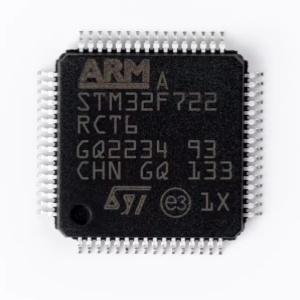 New Original STM32F722RCT6 in stock microcontroller IC MCU 32BIT 256KB FLASH 64LQFP STM32F722RCT6