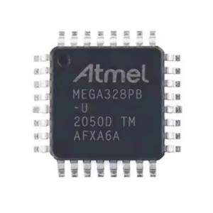 Microcontroller ic ATMEGA328PB-AU new original mcu chip ATMEGA328PB-AUR electronic components 8bit flash TQFP32