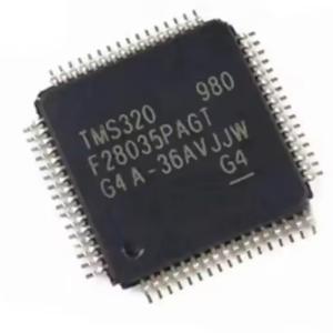 New Original TMS320F28035PAGT 32-bit MCU with 60MHz 128KB flash TMS320F28035PAGTR in stock TMS320F28035 TQFP64