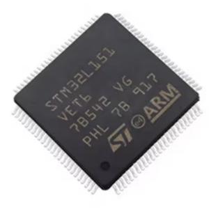 FLASH chip STM32L151VET6 new original STM32L151VET6TR in stock IC MCU 32BIT 512KB 100LQFP ARM Microcontroller stm32l