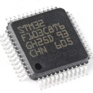 IC Chips Distributor New Original STM32F103C8T6 Microcontroller LQFP48 ic MCU STM ALL Series FLASH chip STM32F103C8T6TR integrated circuit