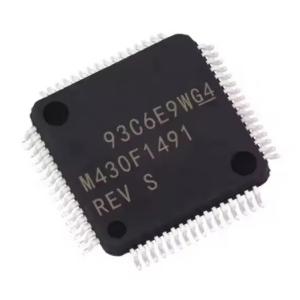 MSP430F1491IPMR Original IC MCU 16BIT 60KB FLASH 64LQFP M430F1491 Microcontroller Chip