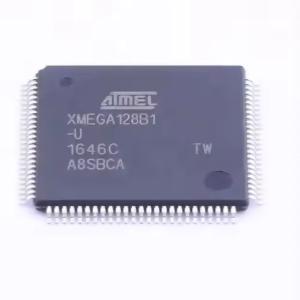 Microcontroller ic ATXMEGA128B1-AU original new electronic components atmega128 MCU chip ATXMEGA128B1-AUR