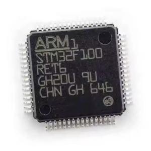 STM32 microcontroller ic STM32F100RET6BTR original new electronic components ic MCU chip STM32F100RET6B 32bit lqfp64