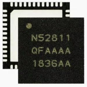 Integrated Circuit NRF52811-QFAA-R original new electronic components NRF52811-QFAA-R7 RF Transceiver ic chip NRF52811-QFAA