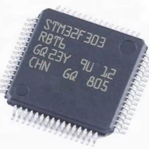 Original New LQFP64 FLASH chip STM32F303RBT6 in stock IC MCU STM32F303RBT6TR Microcontroller 32BIT 128KB