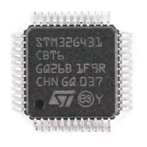 New Original ic STM32G431CBT6 in stock STM32G431CBT6TR STM32G4 microcontroller chip MCU with 32Bit 128KB flash