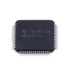 Original New ADS1675IPAGR electronic components 24bit analog-to-digital converter ic ads1675i integrated circuit ADS1675IPAG