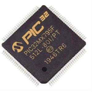 PIC32MX795F512L-80I/PT original new electronic components ic MCU chip PIC32MX795F512LT-80I/PT 32bit microcontroller tqfp100