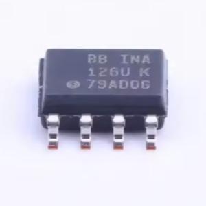 INA126U/2K5 original new integrated circuit INA126U electronic components instrumentation amplifier ic chip 8-SOIC