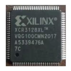 Original New XCR3128XL 7VQG100C integrated circuit CPLD ic chip xcr3128xl 7vqg100c electronic components