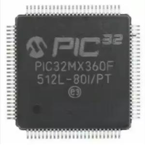 Original New PIC32MX360F512L-80I/PT ic MCU 32bit tqfp100 microcontroller PIC32MX360F512LT-80I/PT integrated circuit