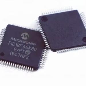 Original New PIC18F66K80-E/PT integrated circuit 8bit microcontroller tqfp64 pic18f66k80-e/pt flash MCU chip